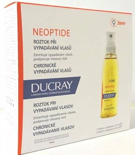 Ducray Neoptide lotion 3 x 30 ml proti vypadávání vlasů