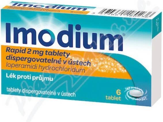 IMODIUM RAPID POR 2MG POR TBL DIS 6