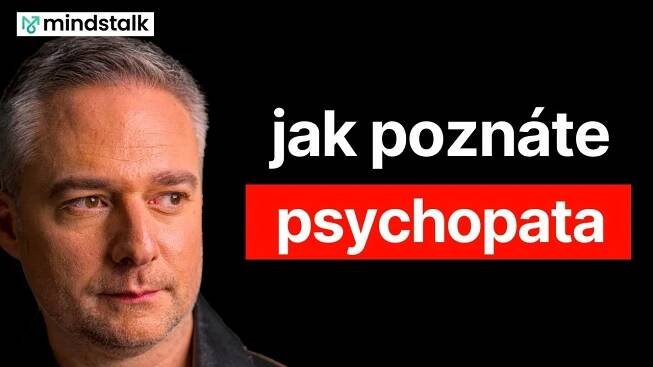 DANIEL TŮMA o psychopatech: "Úspěšní manažeři jsou často vynikající herci" Co z nás dělá psychopata?