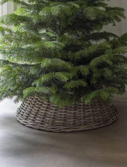 Kryt na stojan vánočního stromku Rattan Large
