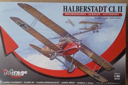 Mirage Hobby Halberstadt CL.II - Vojenské modely letadel