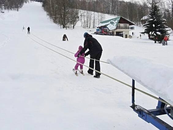 Ski areál Zlatá Olešnice - informace a mapa