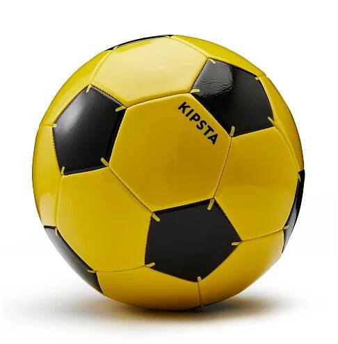 Fotbalový míč First Kick velikost 5 žlutý