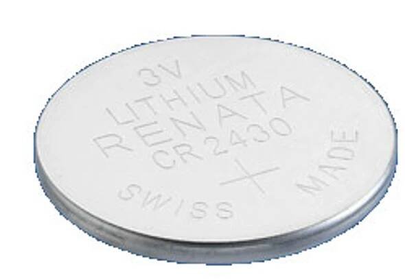 Renata CR2430 Battery - 3V Lithium Coin Cell