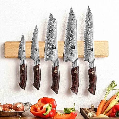 Kuchařský univerzální nůž Utility Kiritsuke 130 mm Dellinger Volcano f