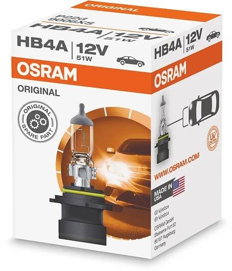 OSRAM HB4A originál, 12 V, 51 W, P22d