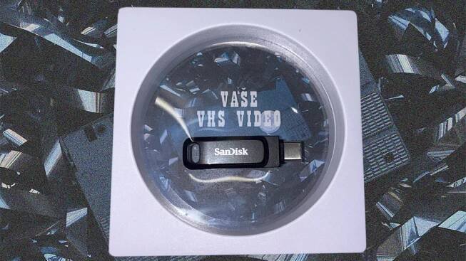 Vaše VHS video na USB disku