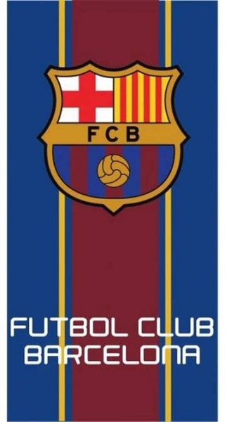 COTTONLAND Bavlněná Osuška FC BARCELONA 01 70x140 cm