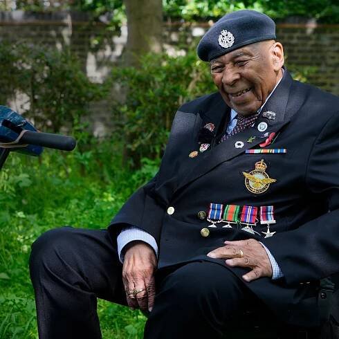Remembering D-Day, RAF veteran Gilbert Clarke recalls the thrill of planes overhead