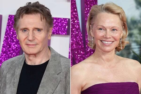 Liam Neeson and Son Daniel Support Pamela Anderson at Final Performance of Her Play (Exclusive Source)