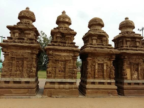 Smaller Shrines, Kailasanatha Temple - World History Encyclopedia