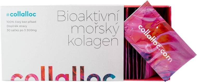 Collalloc 100% bioaktivní mořský kolagen 30 sáčků