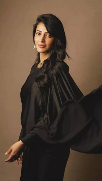 Shruti Haasan's Secret to Slaying Bold and Beautiful in Black Outfits
