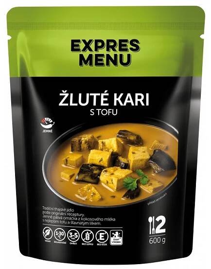 EXPRES MENU Žluté kari s tofu 600 g