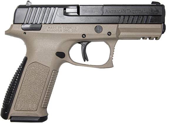KOR FXS-9 OR FDE (Optic Ready) cal.9x19 