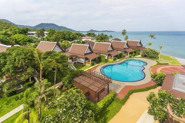 Kombinace - Hotel Aura Samui Best Beach ****, Ko Samui - pláž Lamai, Bangkok Palace Hotel ***+, Bangkok 4, Thajsko