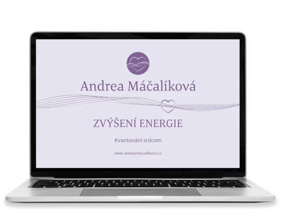 Andrea Máčalíková – Kvantování srdcem – Změňte svůj život k lepšímu díky kvantování.