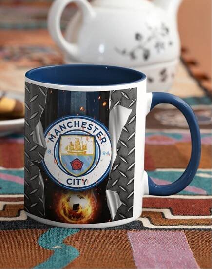 Levně Keramický hrnek Manchester City