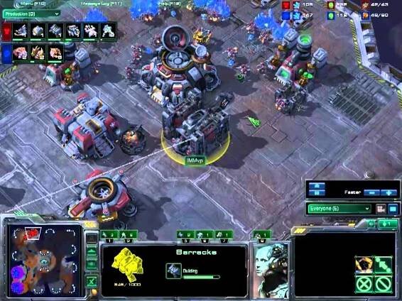 isurusCham (Zerg) vs IMMvp (Terran) - Antiga Shipyard - ZvT TvZ - SC2 Starcraft 2