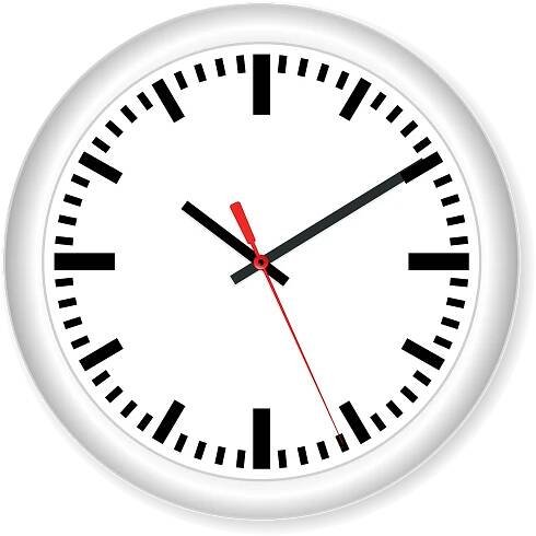 Hodiny, Čas, Ruce, Hodina, Bílý, Minuta