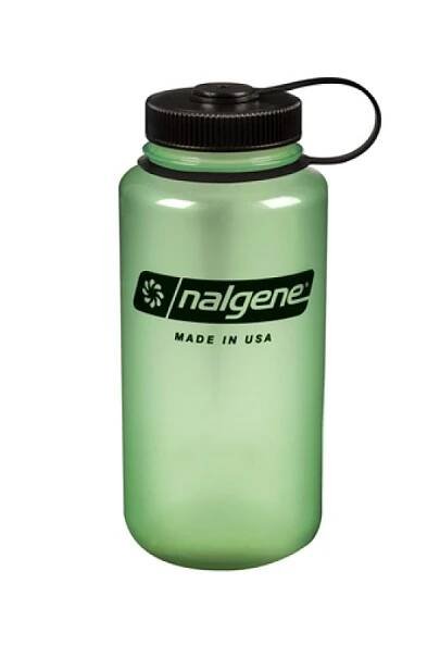Láhev NALGENE Wide Mouth 1000ml - svítící zelená