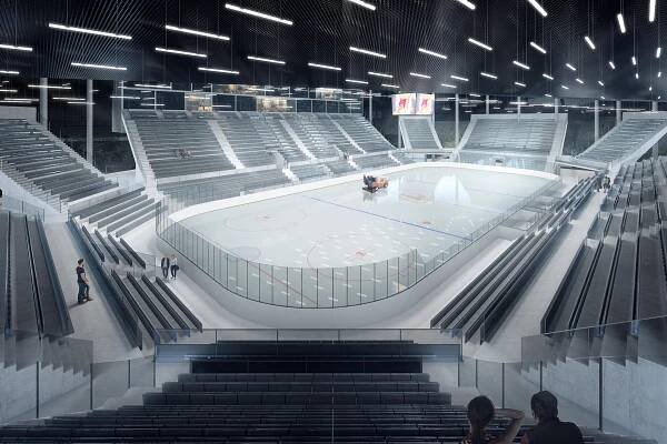 Multifunkční aréna Jihlava – PLATFORMA ARCHITEKTI
