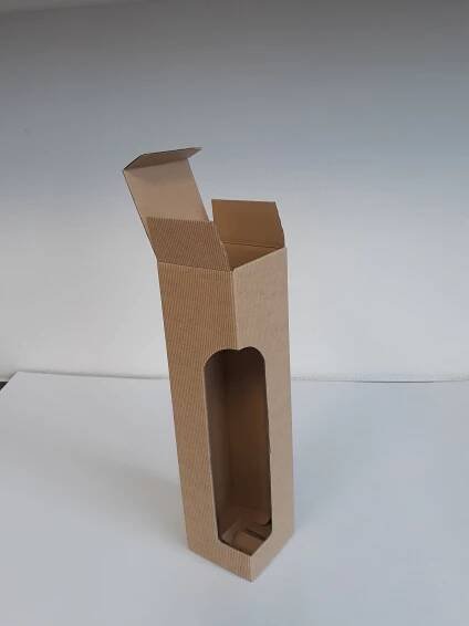 Kartónový obal 74 x 74 x 290 mm, s výrezom