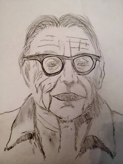 Carl Orff Portrait