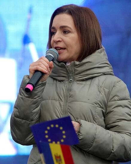 Moldovan president welcomes US sanctions on pro-Russian party member