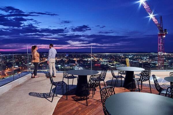 Rooftop terrace