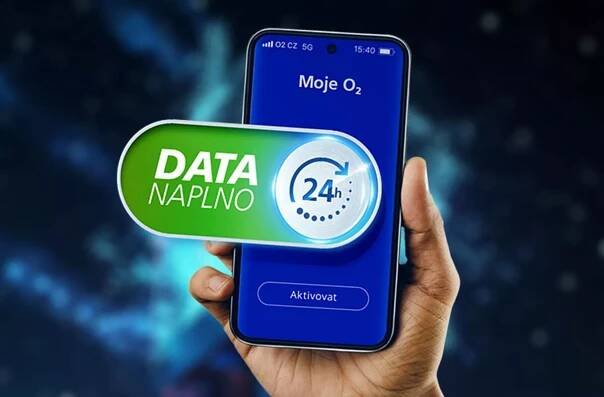 O2 zavádí neomezená data zdarma pro majitele GO karet