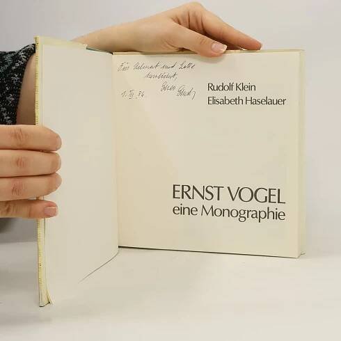 Ernst Vogel - Rudolf Klein - knihobot.cz