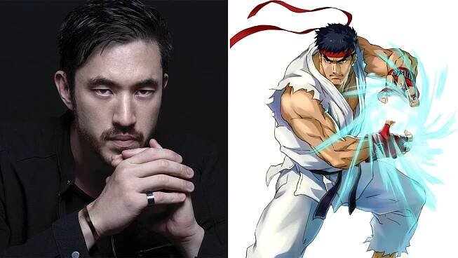 Andrew Koji playing Ryu in 'Street Fighter'