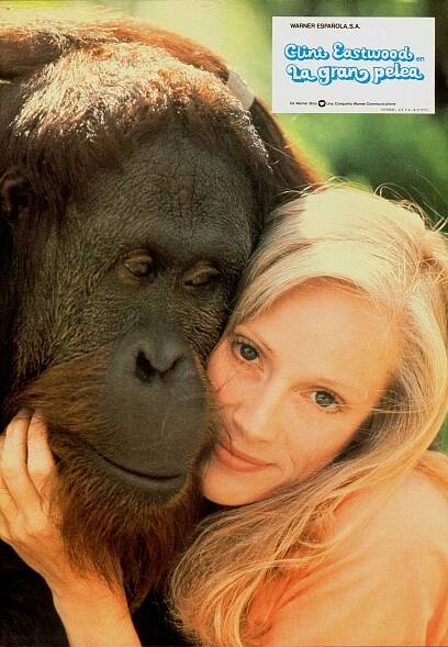 Manis the Orangutan, Sondra Locke - Vždycky zvítězit - Fotosky