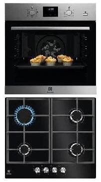 SET Parní trouba ELECTROLUX 600 PRO EOD3H50TX + Plynová deska Electrolux KGG6426K