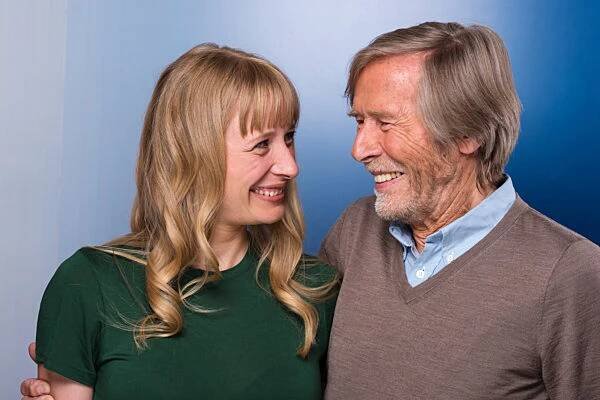 Schauspieler Sarah-Jane und Horst Janson