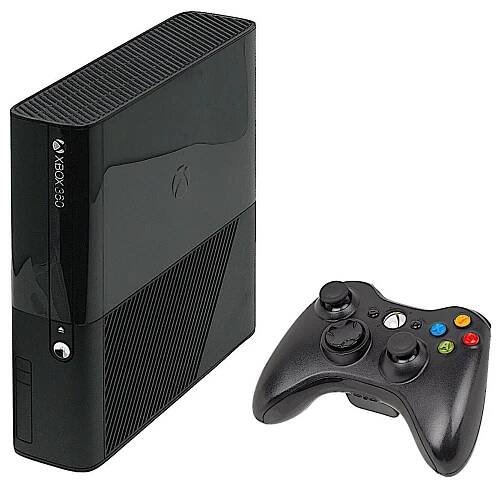 Autentická konzole Xbox 360 černá model E + 4GB 250GB 500GB + US prodejce
