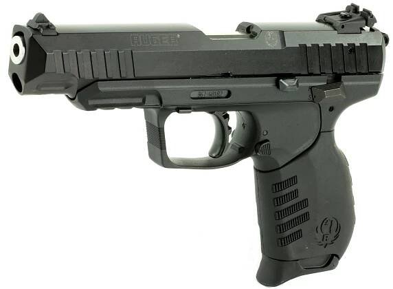
Ruger 
Model:SR22 
Action: Semi-automatic 
Caliber: .22LR 
Barrel Length:4.5" 
Frame/Material: Polymer 
Finish/Color: Black 
Sights: 3 DOT Adj 
Capacity: 10Rd 
 
Safety: Manual 
 $479.95 
