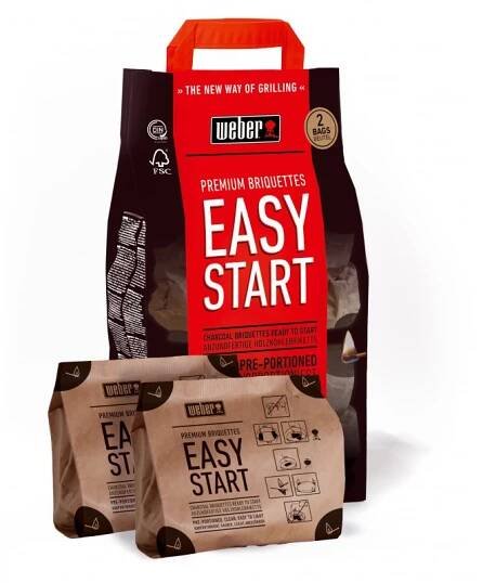 Weber Easy start premium brikety