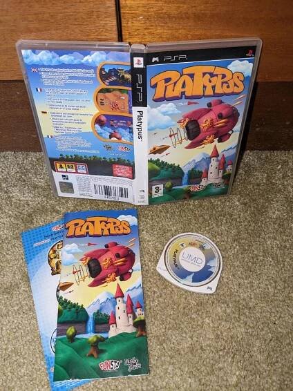 Playtypus PSP Playstation Portable - Hry