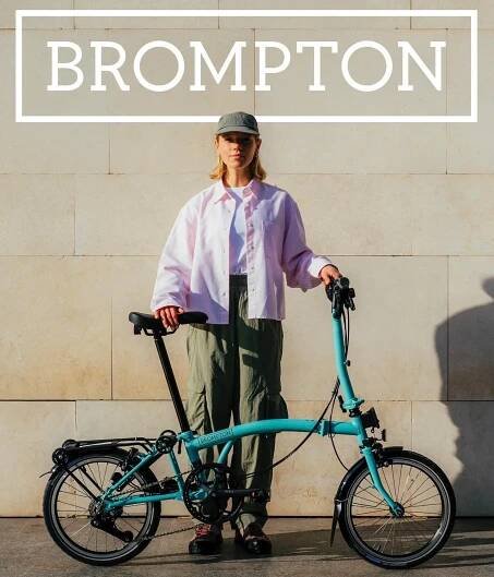 Ride With Brompton 
unfold for everyday adventures 

#brompton #bromptonbicycle #foldingbikes #bromptonaustralia