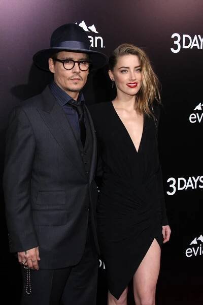 Johnny depp, oranžové slyšel — Stock obrázek
