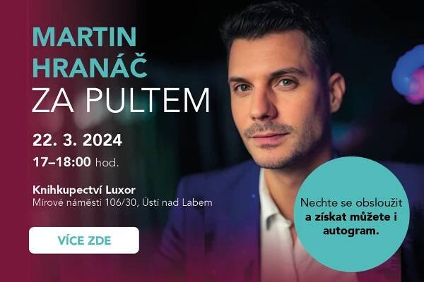 ÚSTÍ NAD LABEM: Martin Hranáč za pultem - Blog knihkupectví Luxor