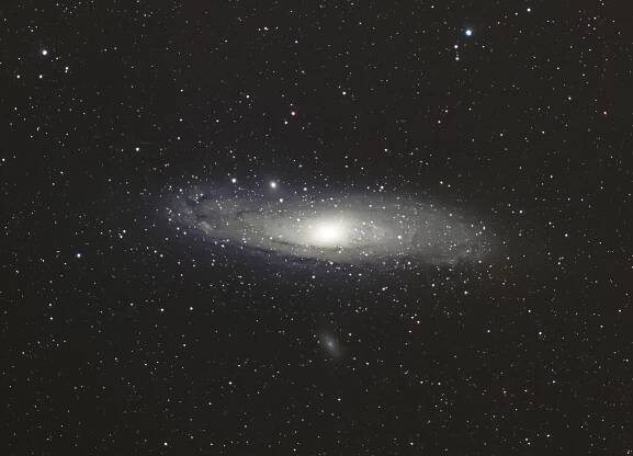 Andromeda galaxy – first try