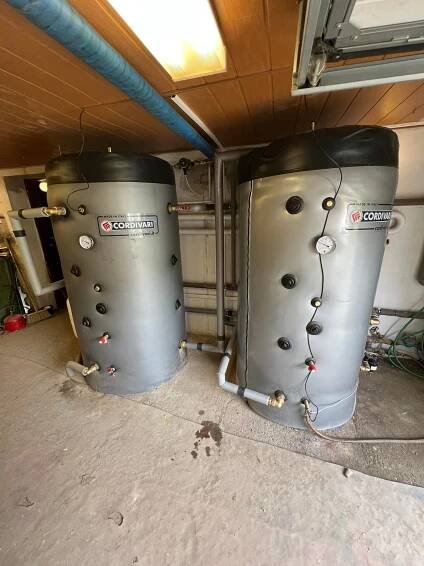 Dřevoplyn s kombinací tepelného čerpadla alpha innotec - Hrušatop s.r.o.