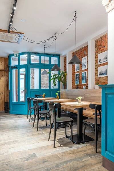 Vybavení bistra Nro 66 v Olomouci | Sargánek Interiors