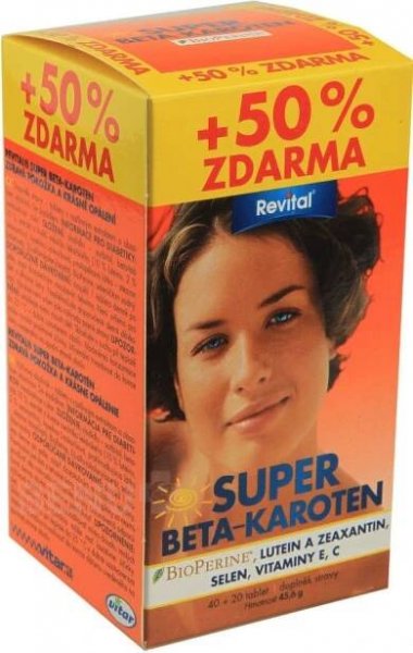 Revital Super Beta karoten 60 tablet