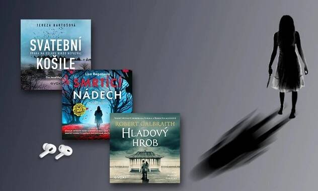 🎧 Galbraith, Klevisová, Reganová. Nové thrillery, které vás vtáhnou