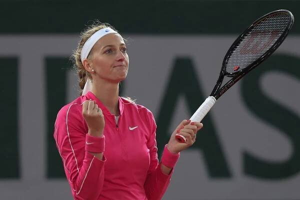 Kvitová je ve čtvrtfinále Roland Garros, snadno přehrála Čang Šuaj