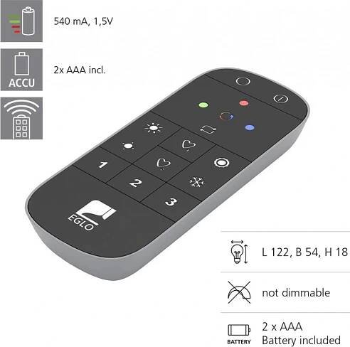Dálkový ovladač Eglo REMOTE 2.0